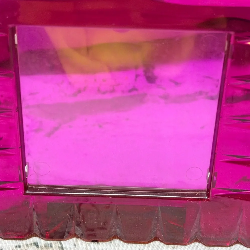 Vintage 80’s Pink Decorative Frame‎ acrylic